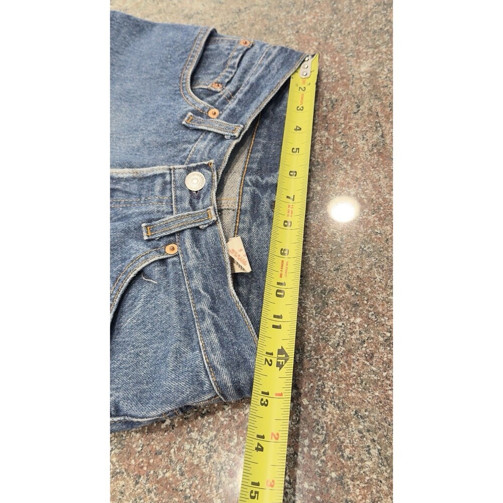 VTG Levi's‎ Jeans Womens 24 hight rise Tapered Button Fly Mom 13501-0658 90s - Picture 6 of 12